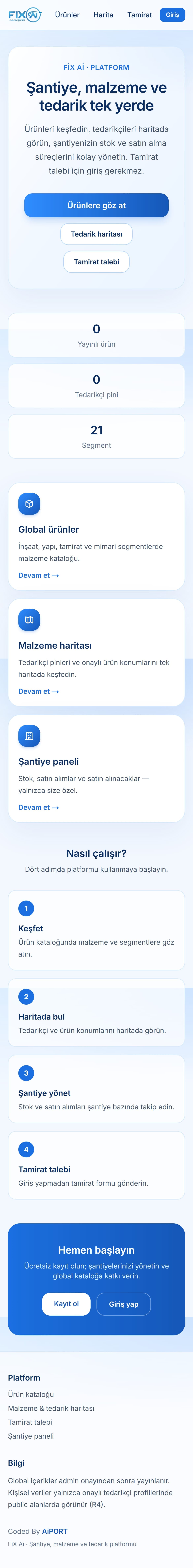 FiX Ai — mobile